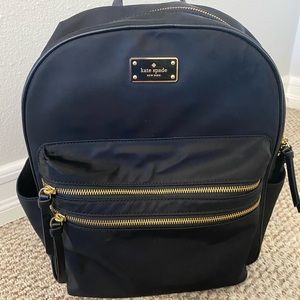 Kate Spade Black Backpack
